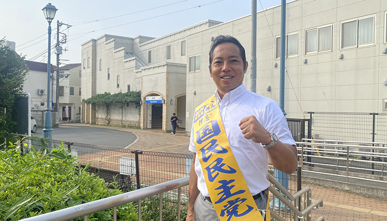 駅頭＠萩山駅北口