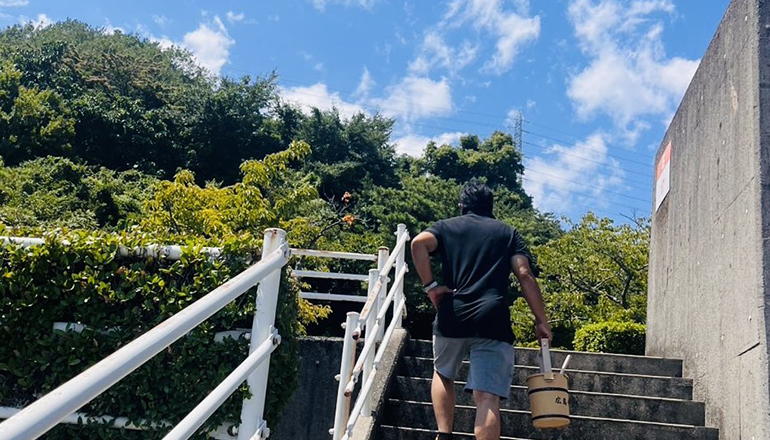 親友のお墓参り