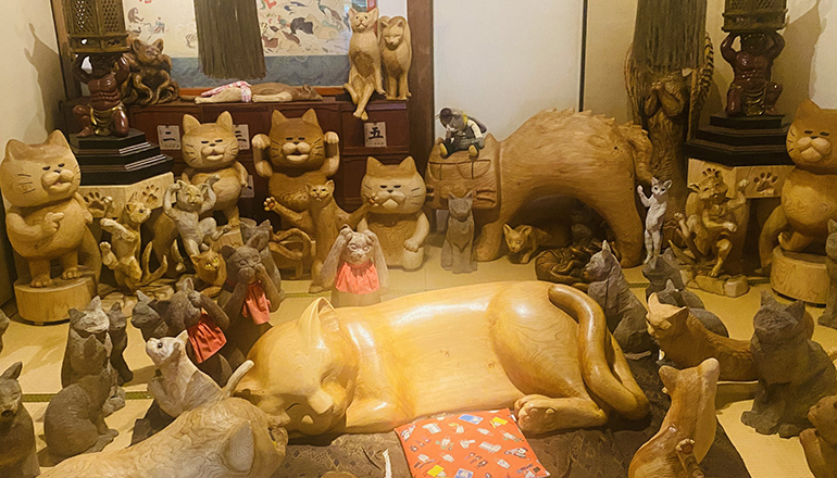 雲林寺(猫寺)へ