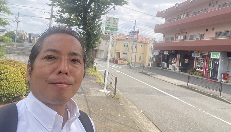 本日は東久留米駅から武蔵村山