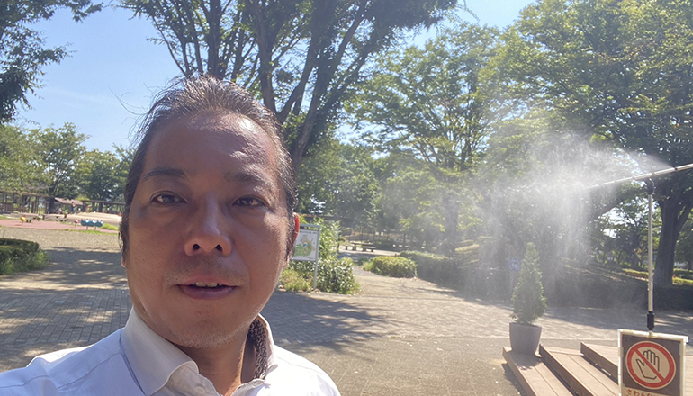 大西けんたろう＠東村山中央公園