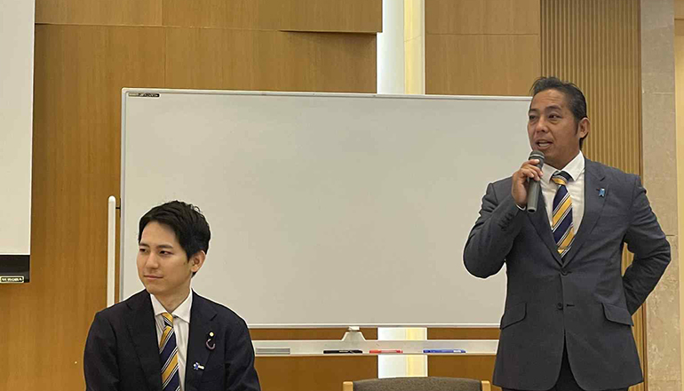 国民民主党街頭演説会＆党員サポーター集会・候補者募集説明会＠町田