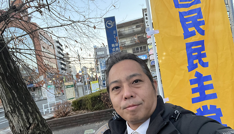 駅頭＠久米川駅南口