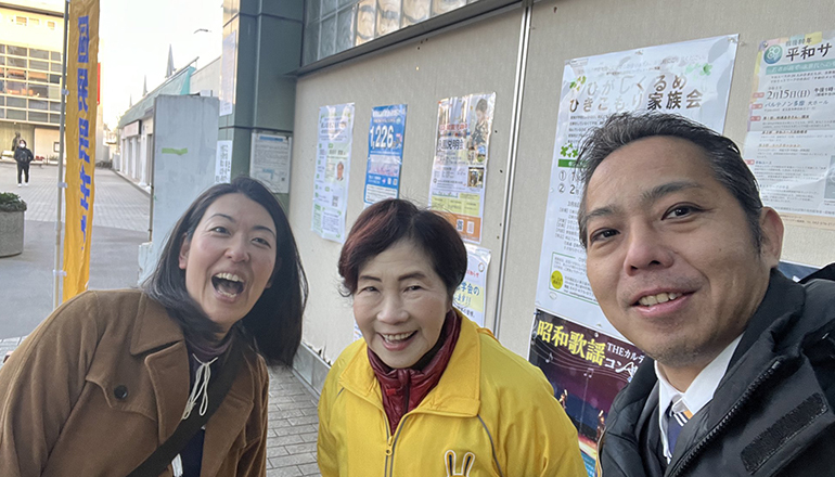 駅頭＠東久留米駅西口