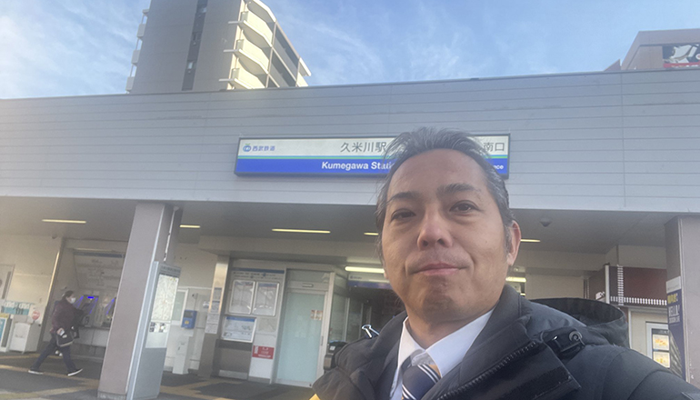 ＠久米川駅南口